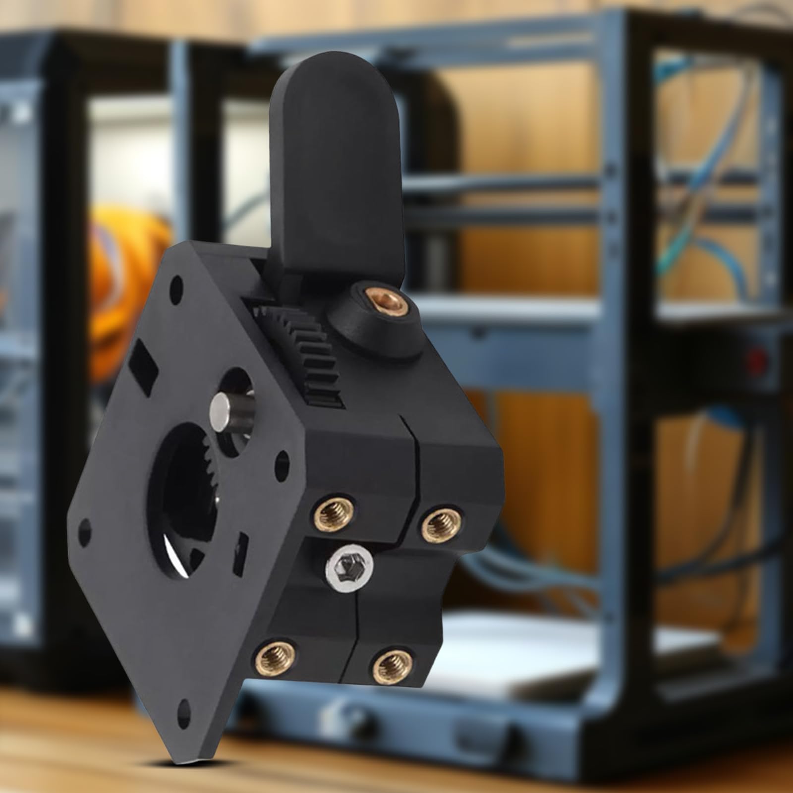 Estrusore di metallo aggiornato a doppio ingranaggio per stampante 3D