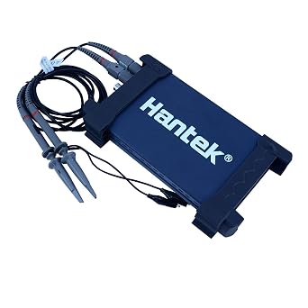 Hantek 2 Channels 80Mhz Oscilloscope PC USB Oscilloscope Digital Storage Virtual Laptop Handheld Portable Osciloscopio (6082BE)