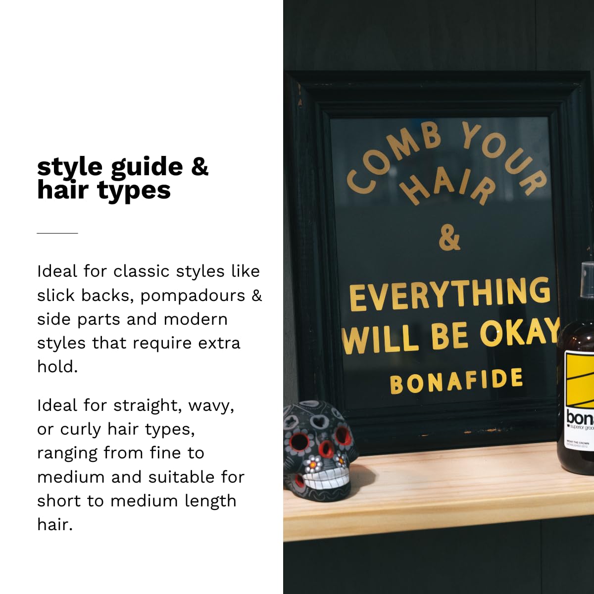 Bona Fide Pomade Summer Edition, 4 oz, Extra-Strong Hold, High Shine