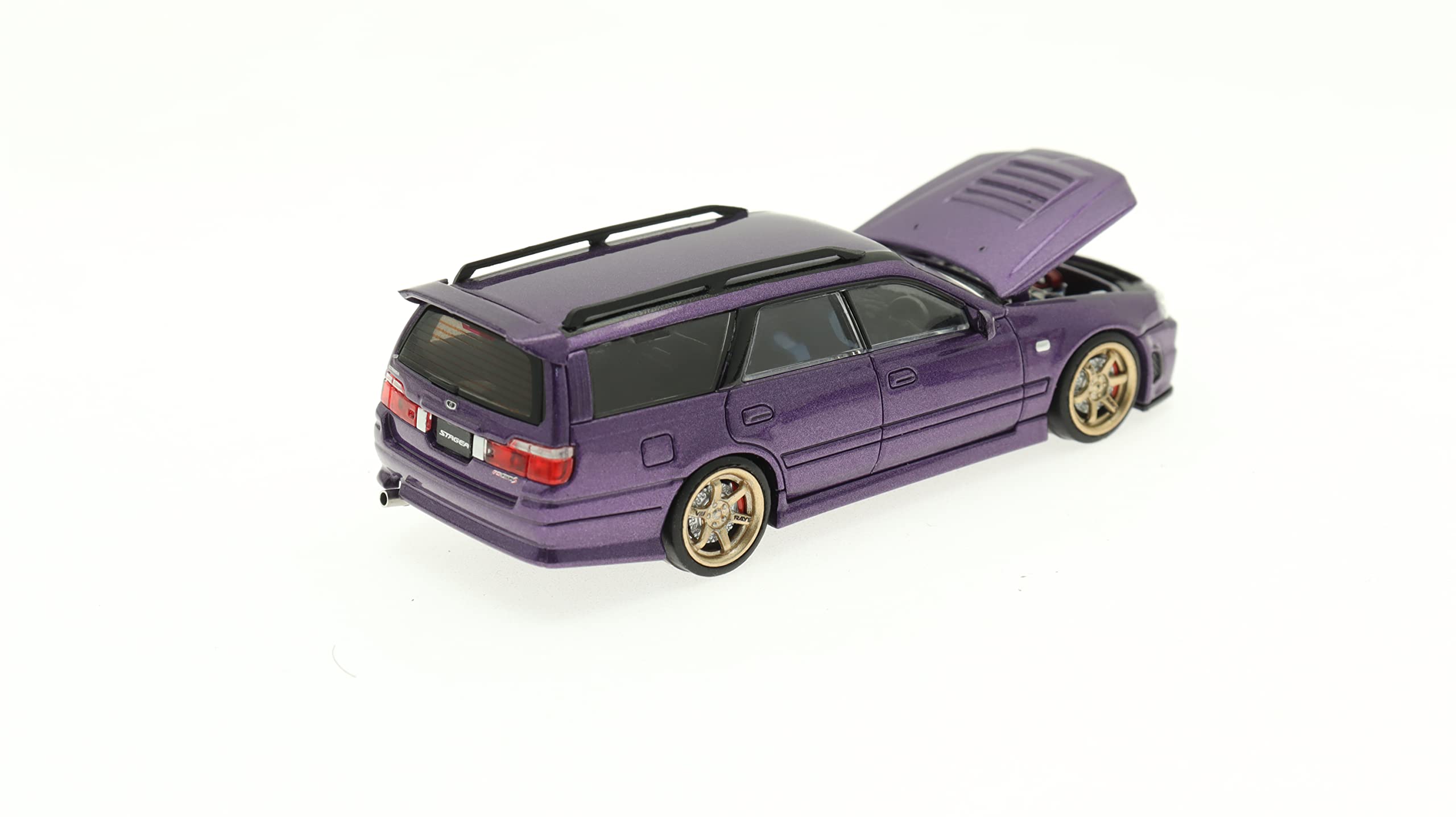 Amazon | 1/64 ZOOM 日産 GTR R34 WAGON ワゴン パープル