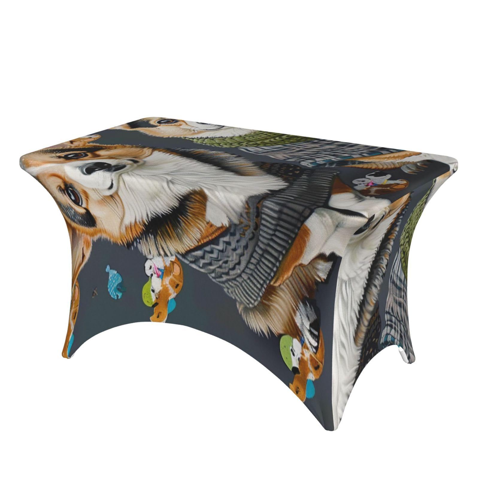 Nappe lavable Corgi élastique contre les taches et les glissements