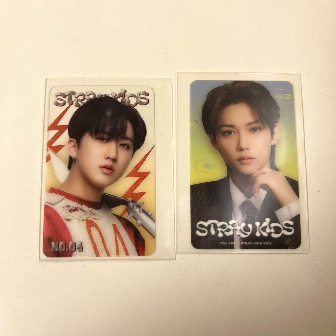 Amazon.co.jp: スキズ 樂star クリアトレカ 限定版 チャンビン  