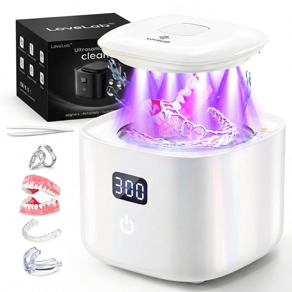 Photo 1 of LOVELAB Ultrasonic Retainer Cleaner Machine, 48kHz