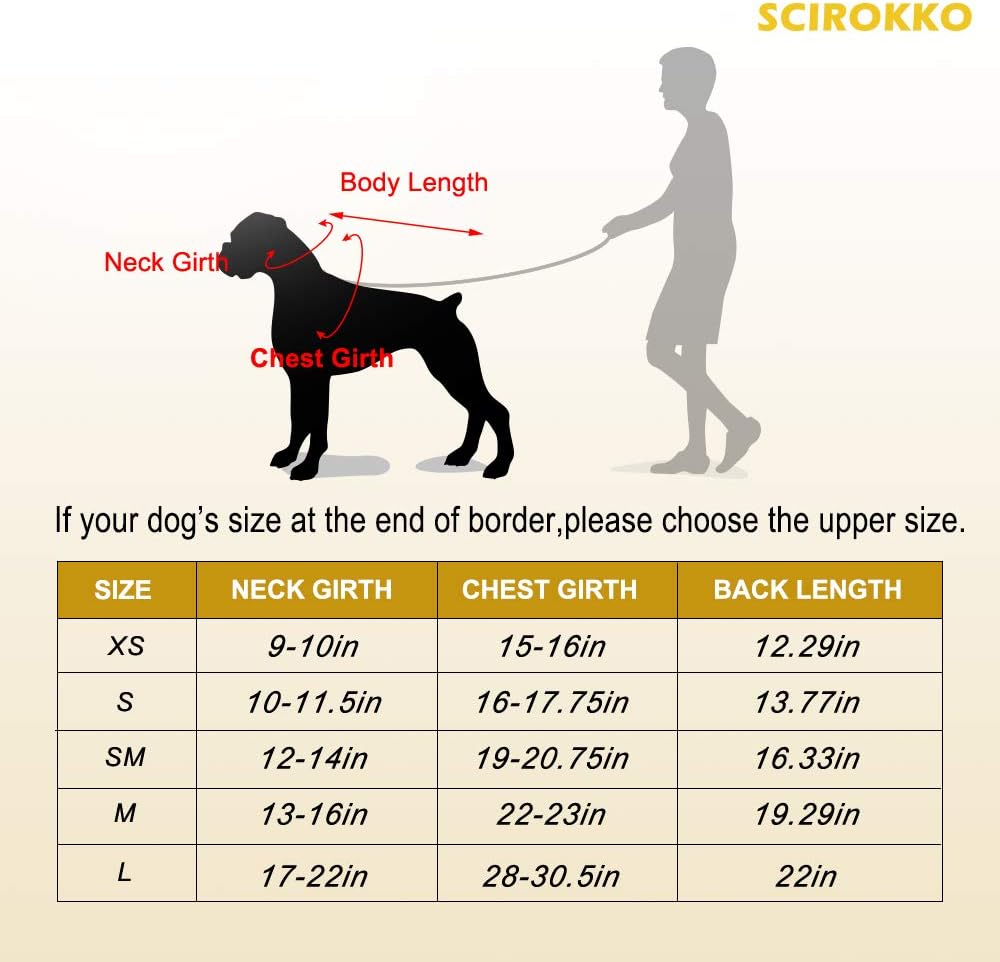 SCIROKKO Turtleneck Small Dog Sweater - Classic Cable Knit Winter Coat Dog Cold Weather Clothes for Small Dogs Puppy