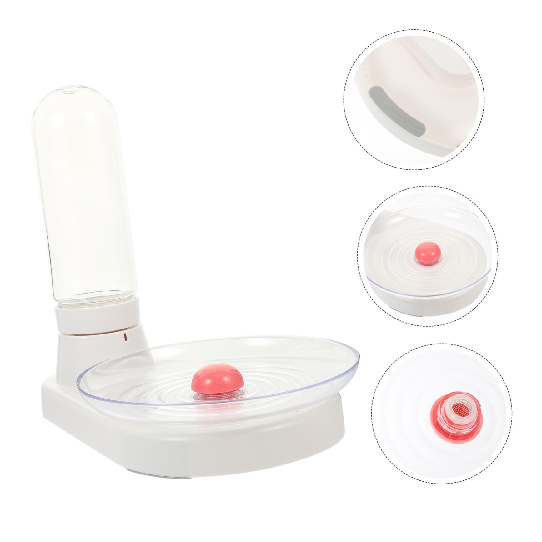 HEMOTON Wasserspender Für Haustiere Automatische Trinkbrunnen Mit Großem Volumen Für Katzen Und Hunde Einfache Bedienung Und Reinigung Geeignet Für Zuhause Und Draußen