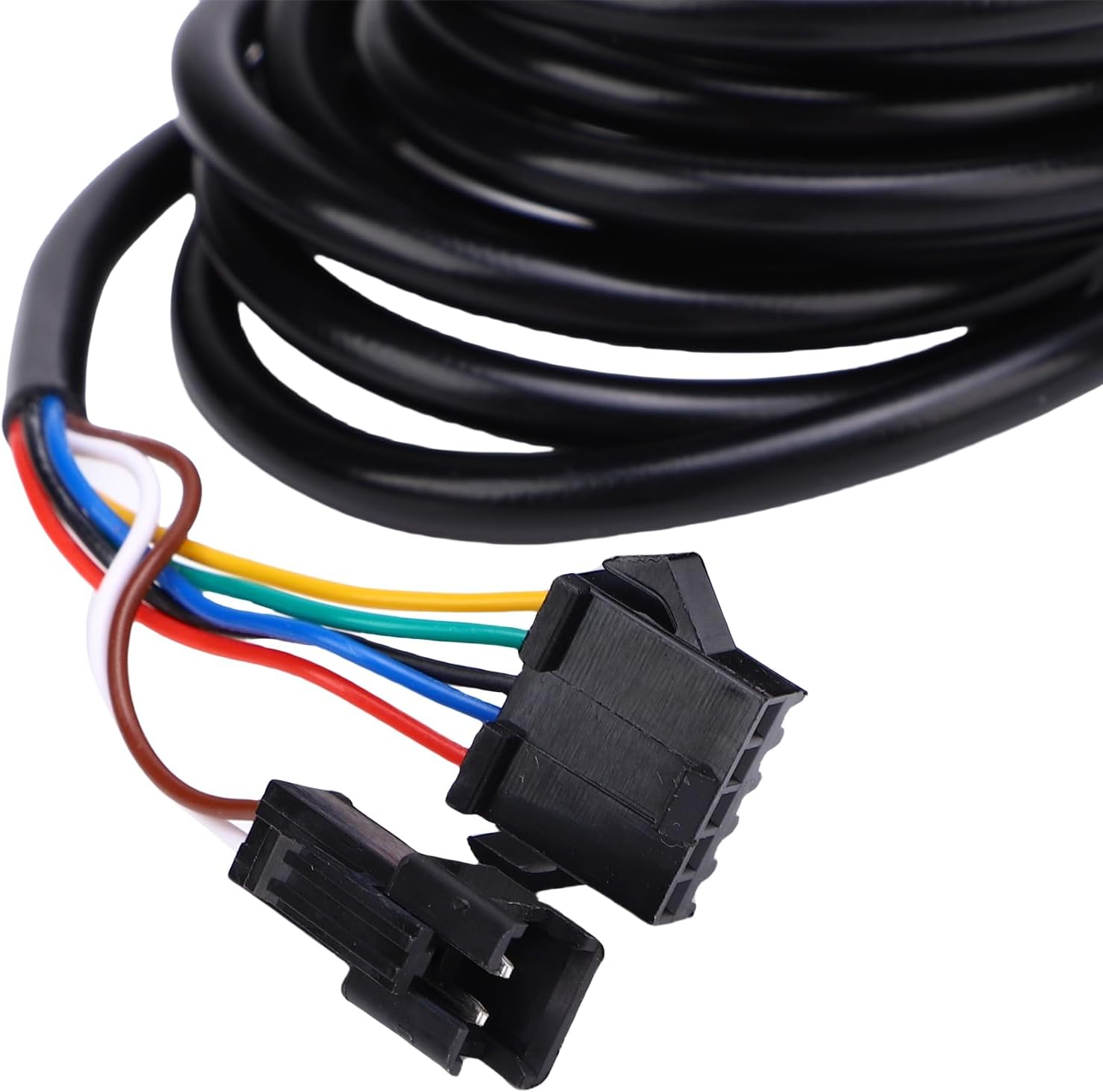 Electric Bike LCD Display, S861 Electric Scooter Speedometer LCD Panel Screen Replacement with SM Connector for Cycling Bicycle Scooter Modification