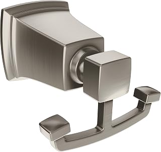 Moen FAUCETS Y3203BN Boardwalk Brushed Nickel Robe Hook