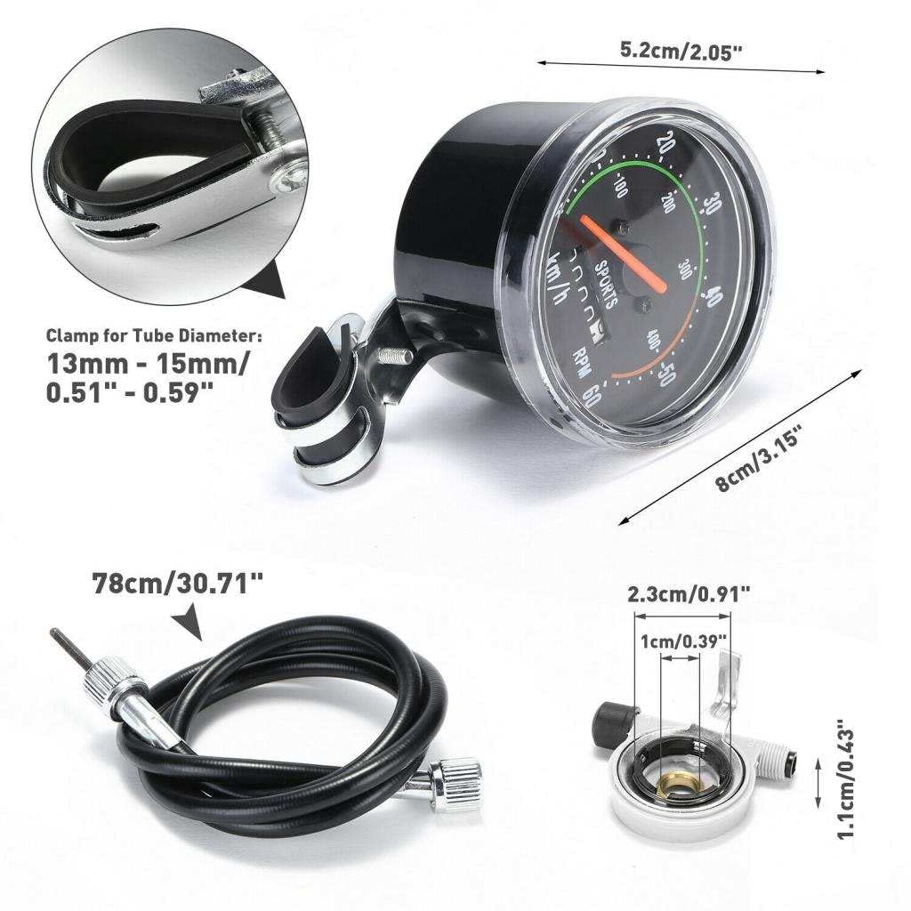 Compteur De Vitesse Mécanique AXA Pour Vélo - Avec Roue 28 Pouces - Neuf Dans Son Emballage