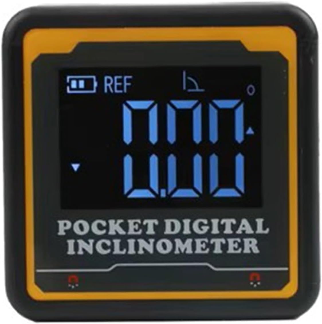 Digital Angle Finder, Goniometer Electronic Digital Angle Gauge Magnetic Protractor Inclinometer Level Finder Box With Backlight,Angle Finder(With-Bluetooth)