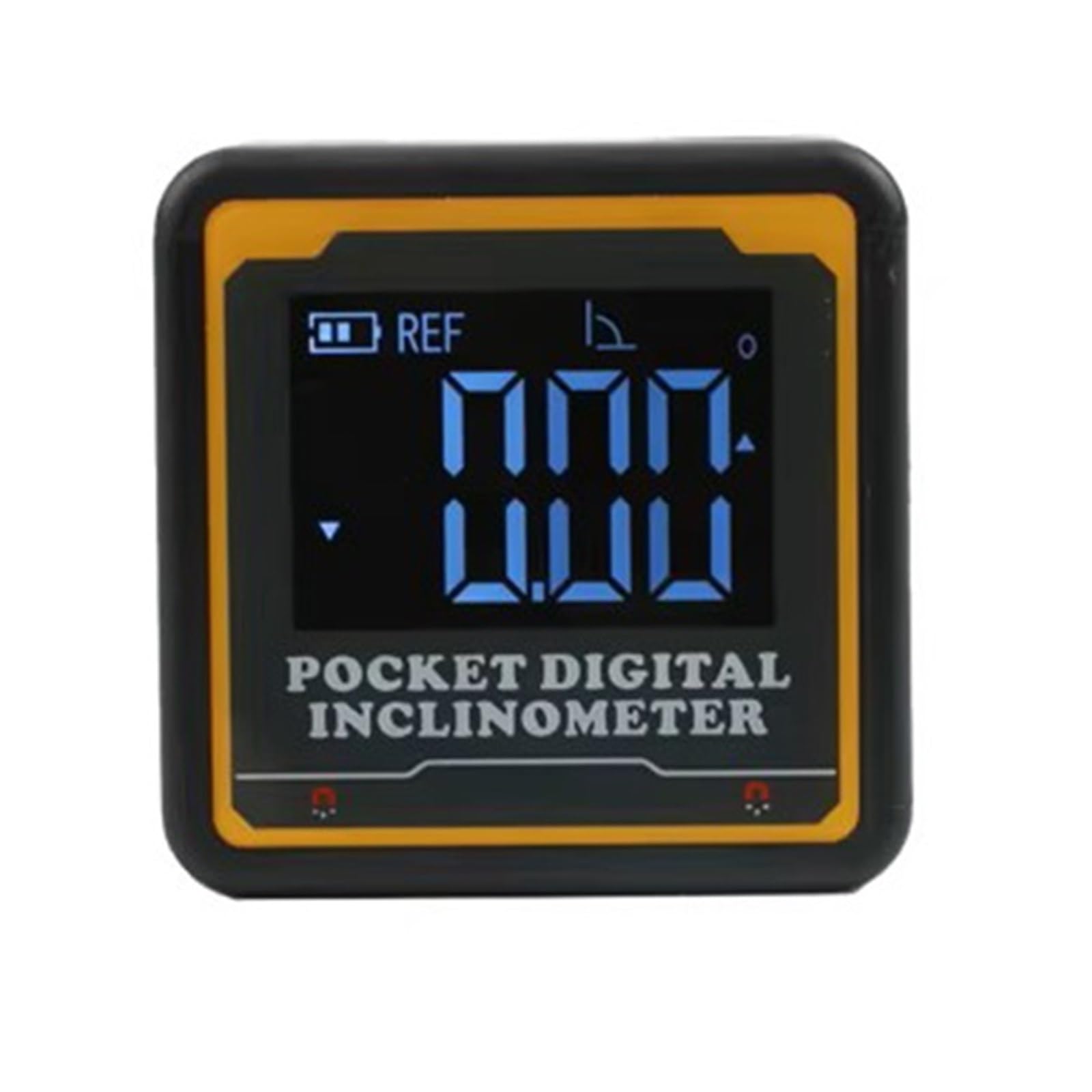Bnvewr 1 Digital Angle Finder, Goniometer Electronic Digital Angle Gauge Magnetic Protractor Inclinometer Level Finder Box With Backlight,Inclinometer(No-Bluetooth)