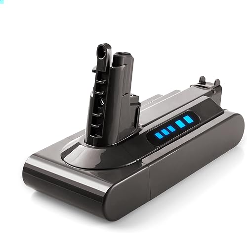 Syfrufo Batería de iones de litio V10 para Dyson V10 SV12 Animal V10 Absolute V10 Motorhead V10 Fluffy V10 Limpieza total, aspiradora de mano,