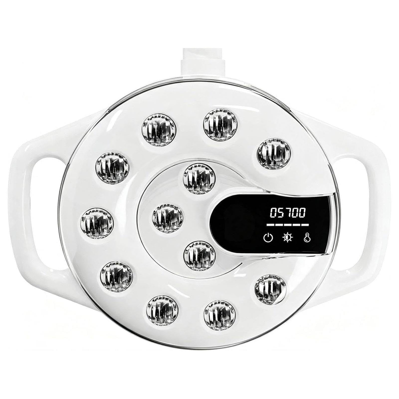 Lampa stomatologiczna LED badań chirurgicznych,wyświetlacz LCD i 12 świateł