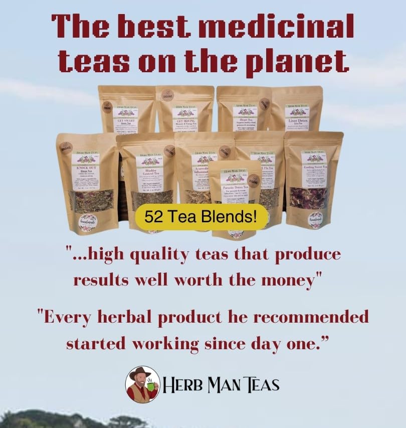 FEMALE HORMONE BALANCE TEA - Balances female and adrenal hormones formulated by master herbalist Khabir -100% Organic, Non-GMO - Image 8