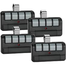 4Pcs 894LT 4-Button Garage Door Opener Remote Control for LiftMaster/Chamberlain/Craftsman Garage Door, 894LT 4 Button Remote Control Replaces 811LM 892LT 61LM 361LM Dip Switch Remote, Security+ 2.0