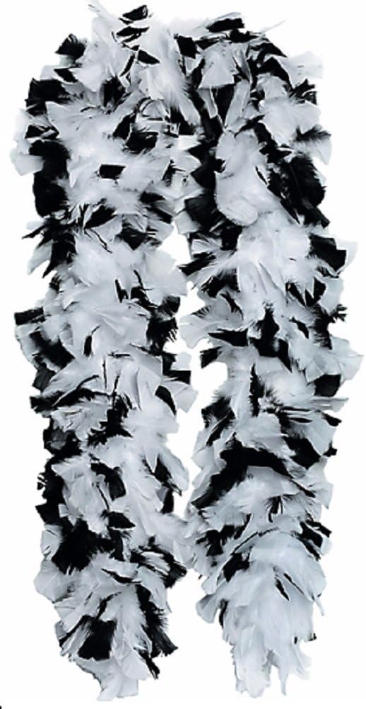 Black & White Feather Boa