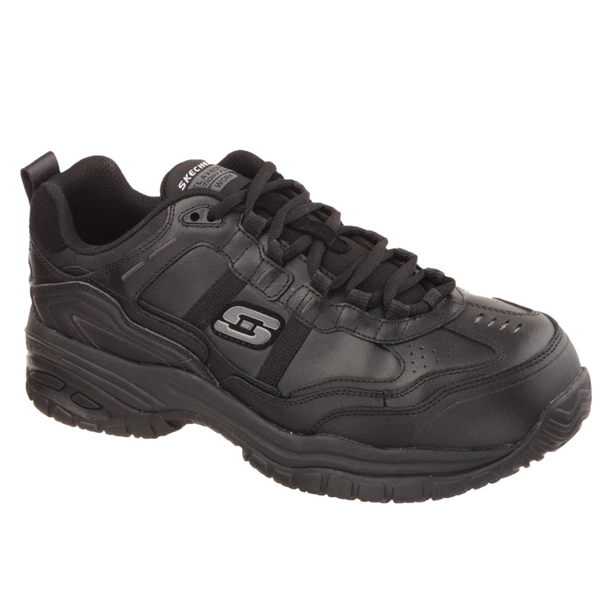 Skechers 77013, Zapato de Trabajo Hombre