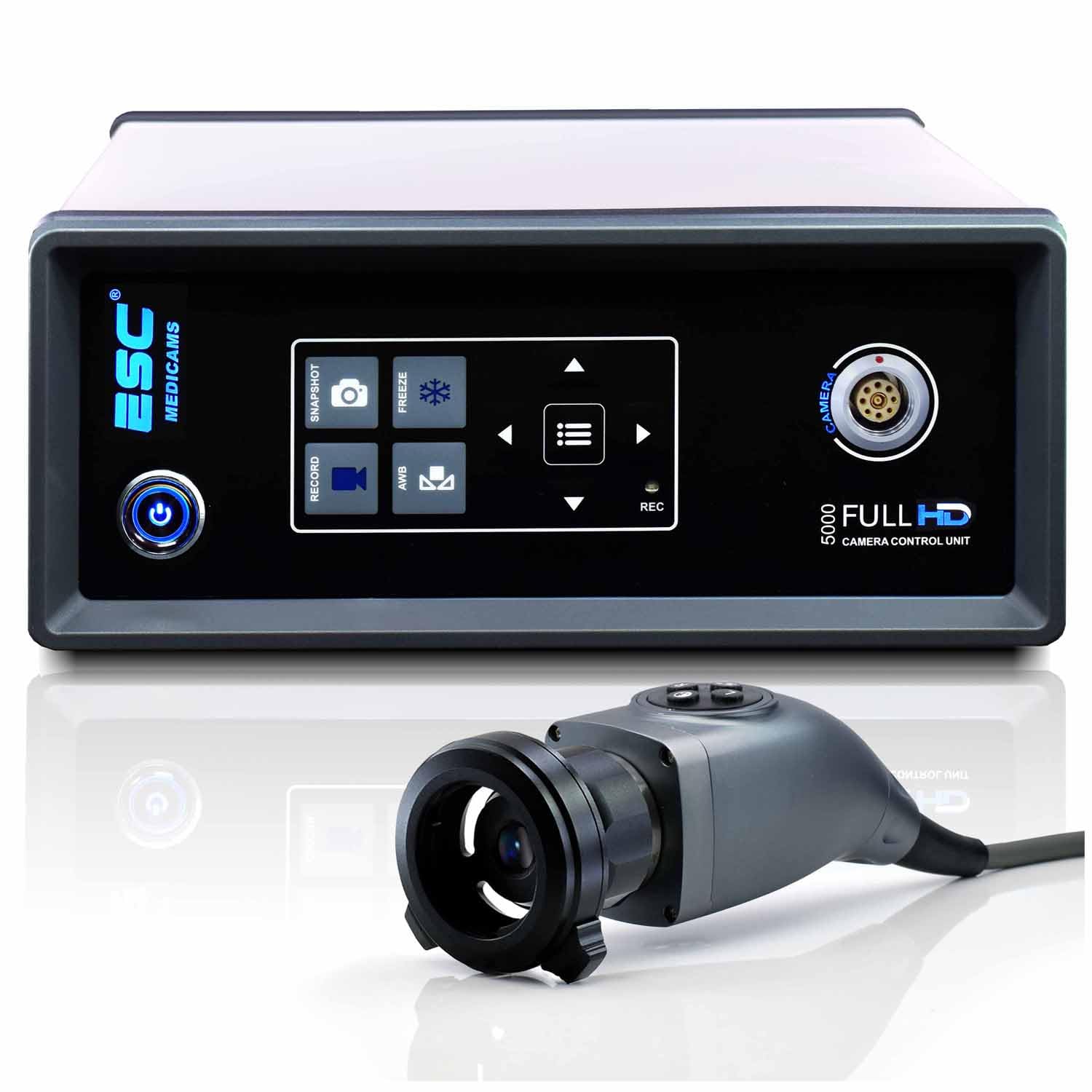 ESC Medicams Wired Endoscopy Camera Laparoscopic Unit Full Hd w/USB Recorder and Snapshot 1080p 2.4 MP-image-24