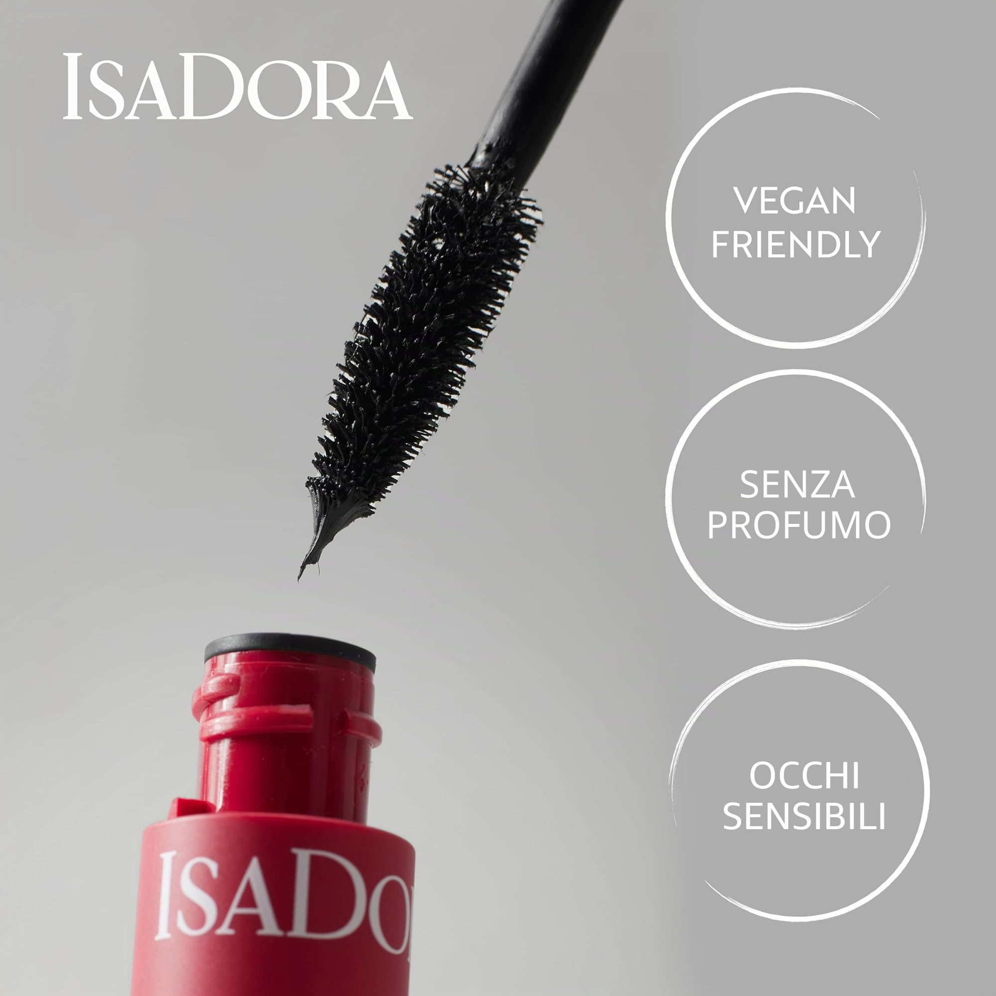 IsaDora The Build Up Mascara Extra Volume (Dark Brown 02, 10 ml)