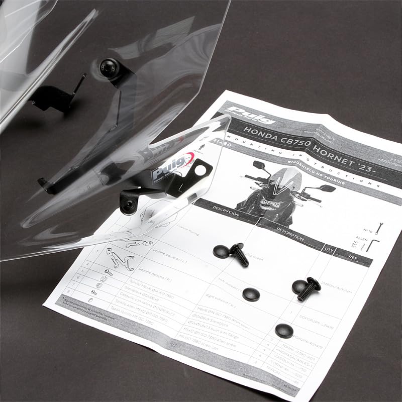Amazon | Puig 21480W NEW GENERATION TOURING [CLEAR] CB750 HORNET