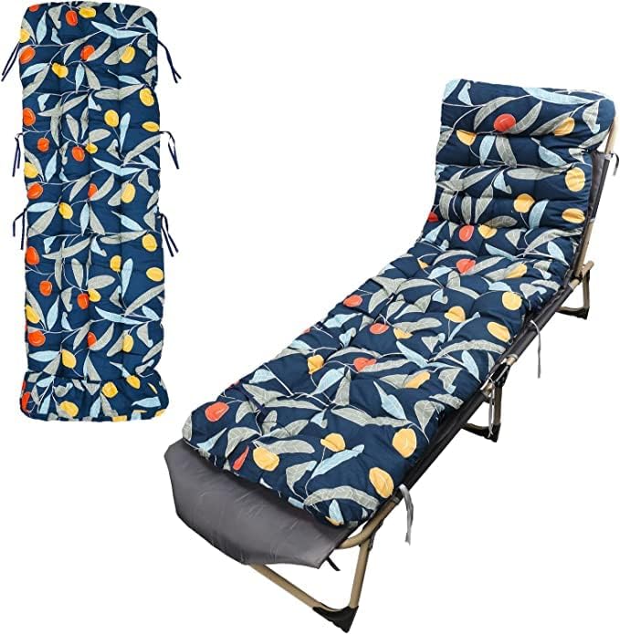 Auflage Gartenliege, Auflage für Deckchair, Sonnenliegen Kissen Auflage