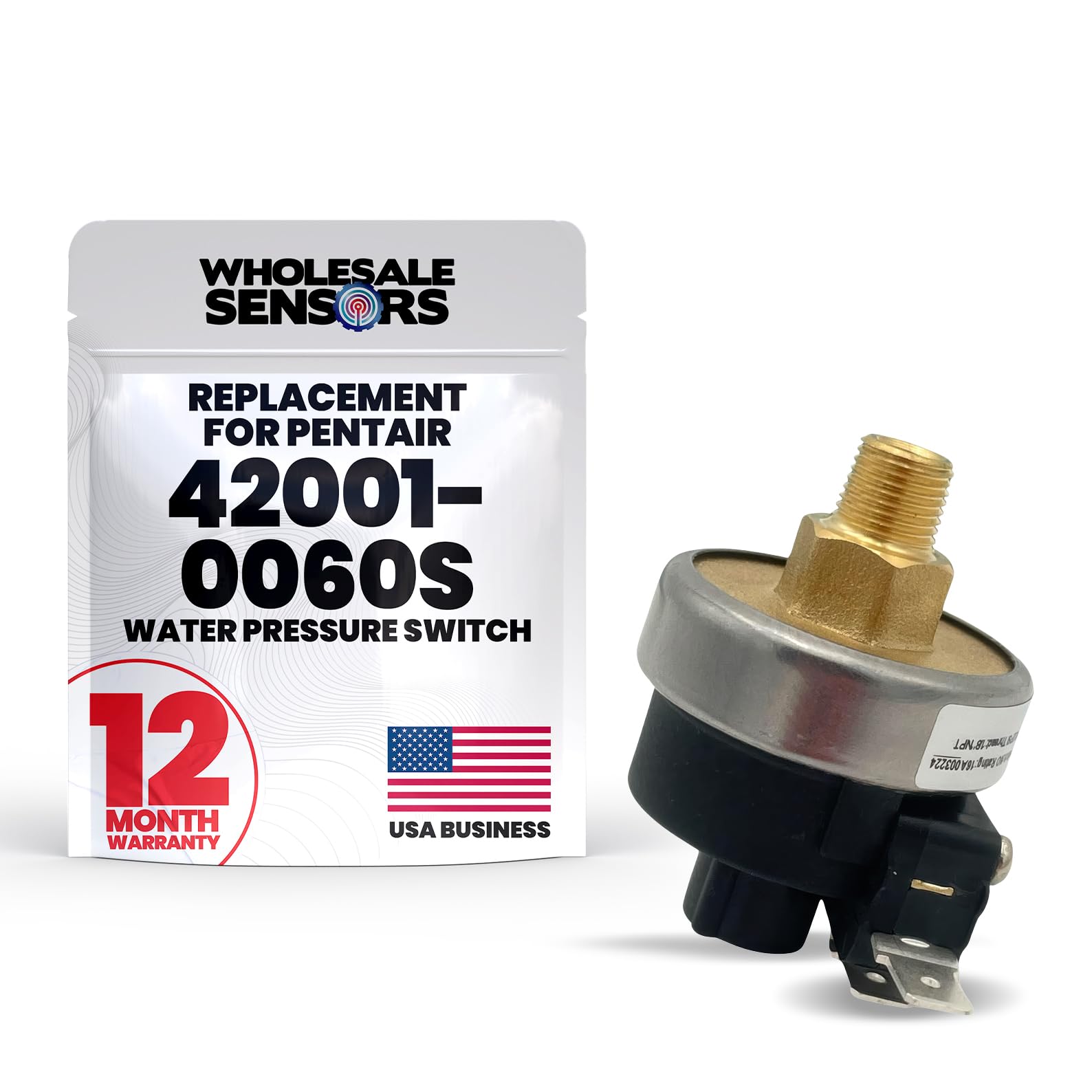 Pressostat de rechange Pentair 42001-0060S haute précision