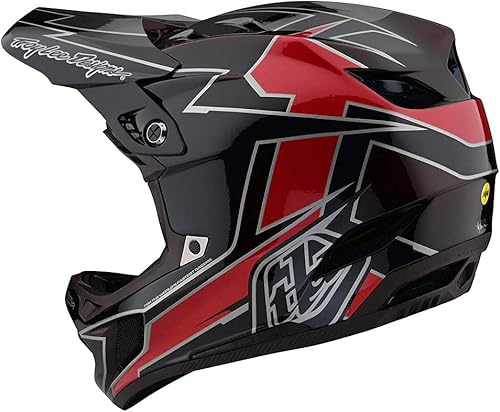 Miniatura 3 de Troy Lee Designs Adulto  Downhill  Bicicleta de montaña  BMX  Casco compuesto D4 Full Face Gráfico WMIPS