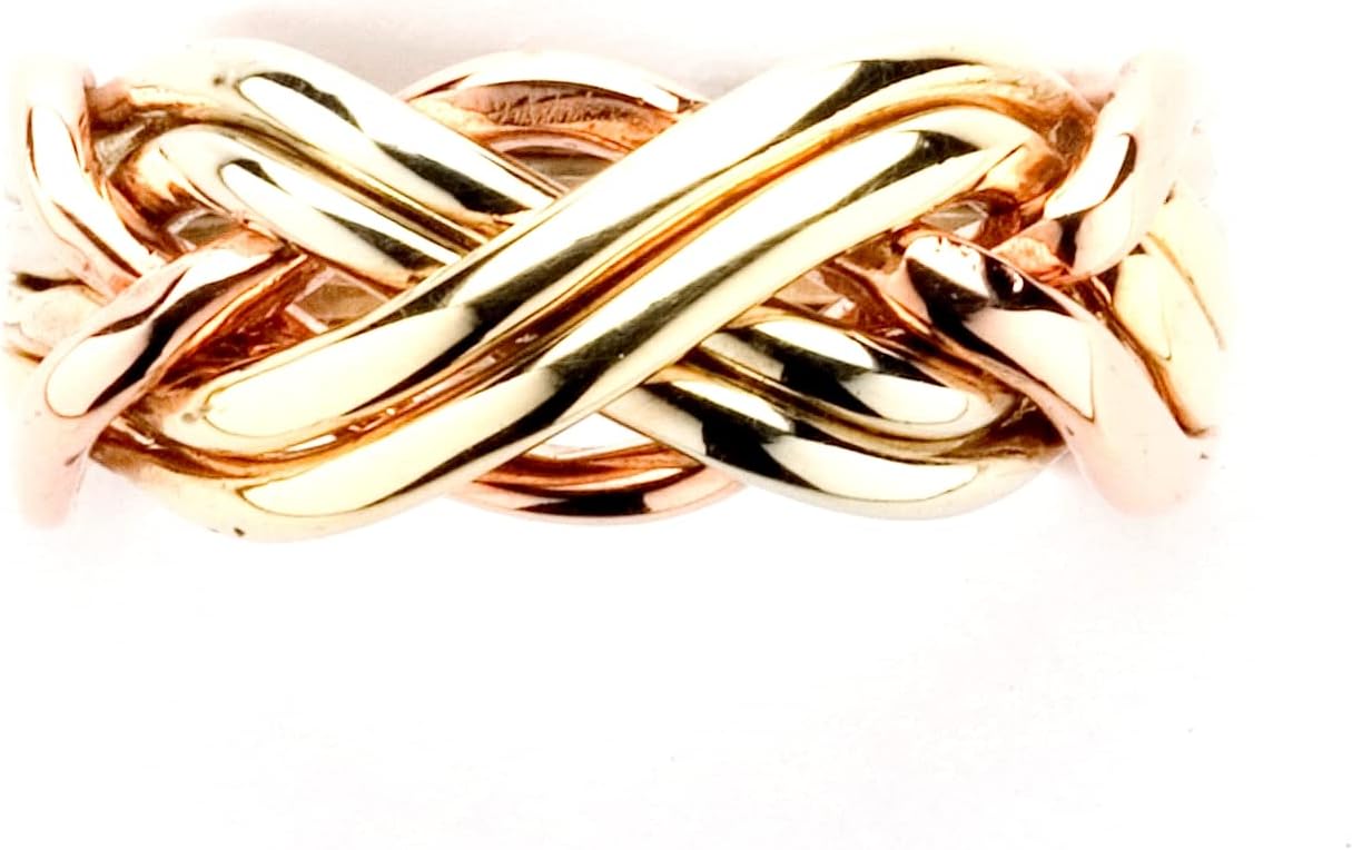 Ladies 6 Band Puzzle Ring Style 6B