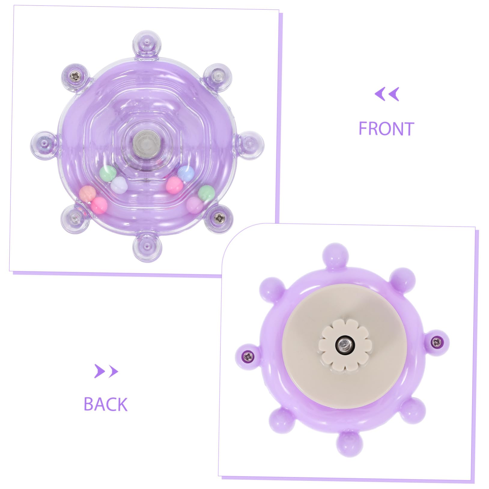 HANABASS 5 Pezzi Pappagallo Disco Volante Giocattolo Accessori Per Pappagalli Divertente Gabbia Giocattolo Per Uccelli Per Pappagalli Forniture Per Resistente