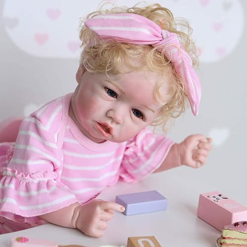 Miniatura 3 de Ropa de muñeca Reborn para niña, accesorios de ropa para niña, conjuntos de 3 piezas, ropa de 22 pulgadas para muñeca Reborn de 20-23 pulgadas