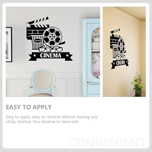 Miniatura 4 de Homoyoyo Decoración del hogar Decoración del hogar Decoración extraíble de pared de cine Decoración de pared Adhesivos de pared Mural Hogar PVC