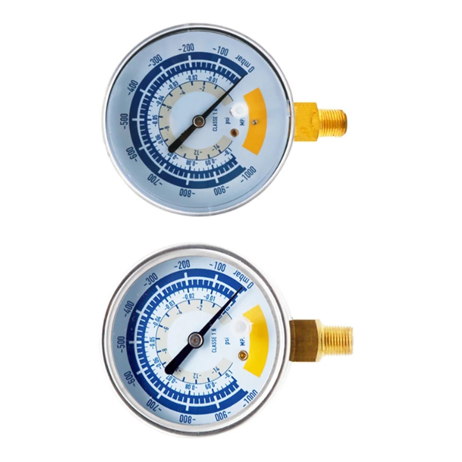 Manómetro digital, Herramienta de medición presión vacío, manómetro a prueba golpes, 63mm, 80mm, conector estándar G1 8(L)