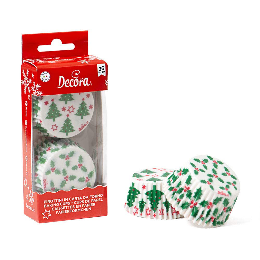 Decora 0339870 Cf 36 Pirottini Holly & Tree 50 X 32 Mm