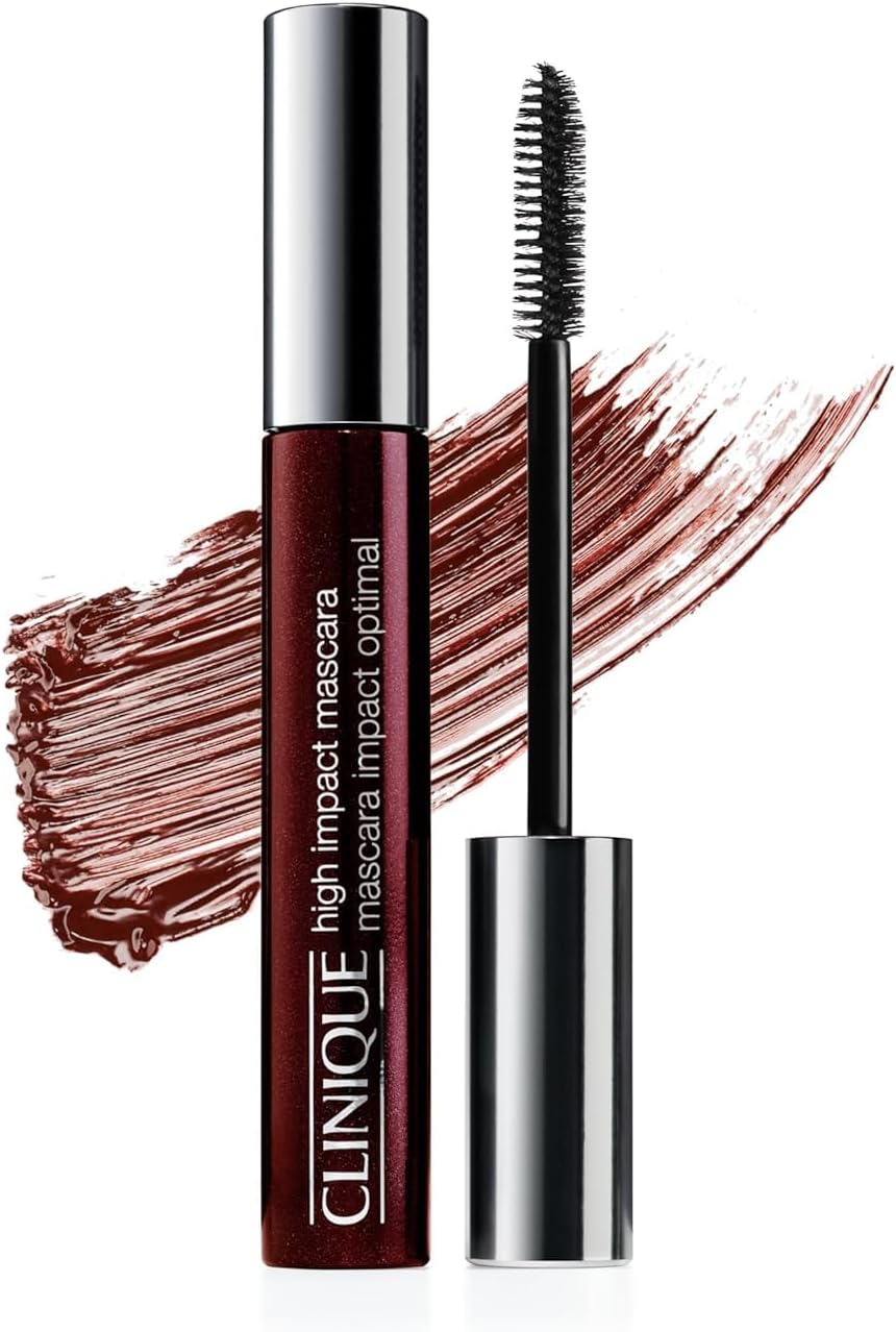 Clinique High Impact Mascara | Lengthening, Volumizing + Safe For Sensitive Eyes, Black Honey, 0.24 Fl Oz