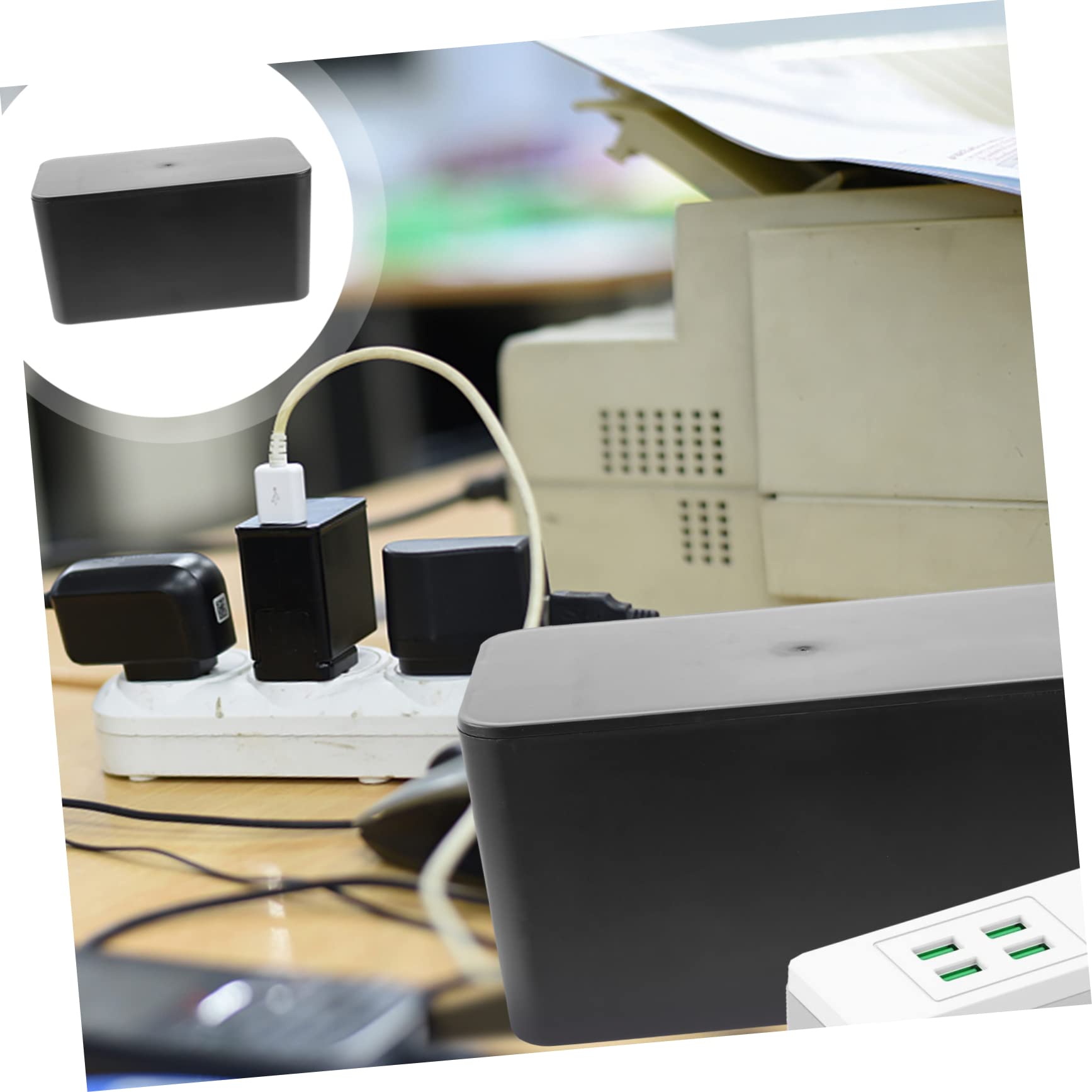 1000 Liens De Câbles Plastifiés Noir & Blanc – Fil De Fer Galvanisé 12 Cm – Organisateur Réutilisable Maison & Bureau