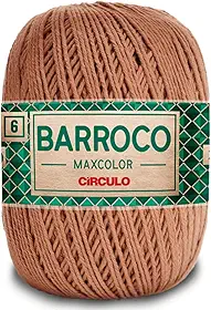 Barbante Círculo Nº 6 Barroco Maxcolor - 452m - 400g - Castor 7603