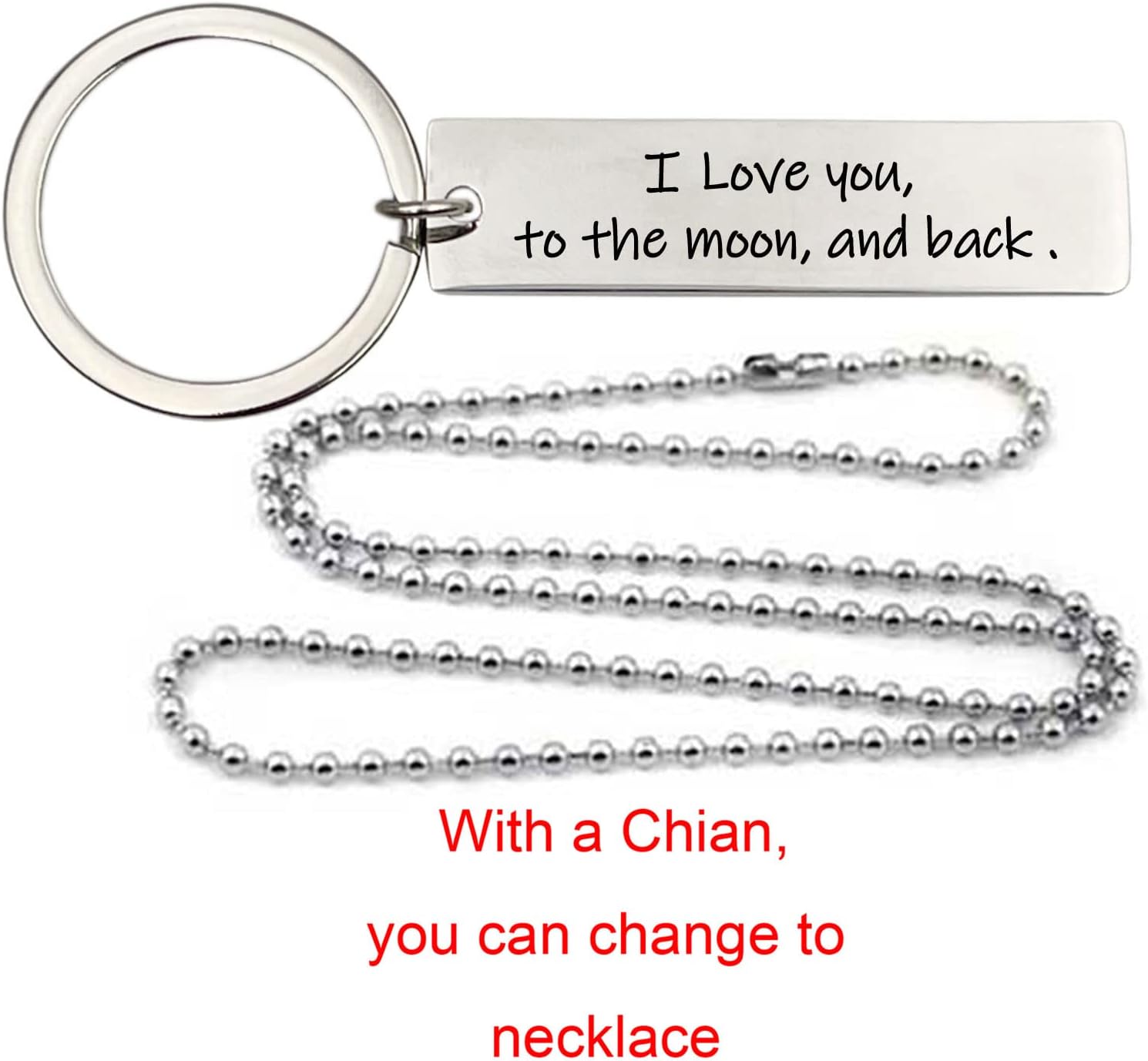 good goods Personalized Keychains for Women Customized Key Chains Men Engraved Name Inspirational Stainless Steel Dog Tag - Image 5