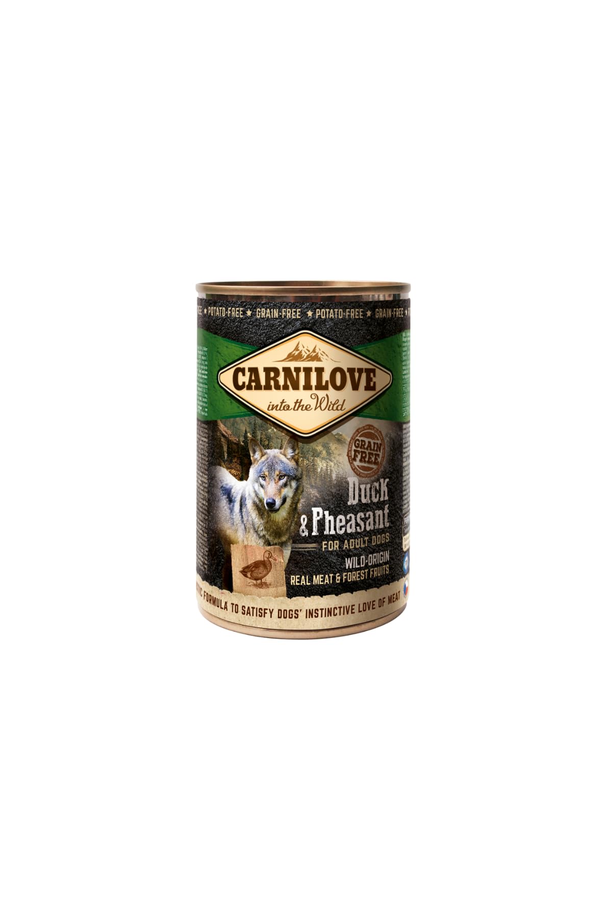 Carnilove Duck & Pheasant For Adult Dogs (Wet Food Cans) 400g