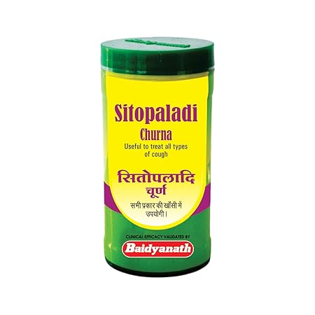 Baidyanath Sitopaladi Churna | Useful in all types of Cough - 60 g