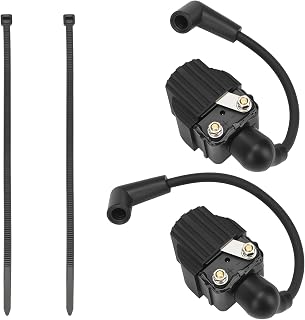 JAVIK Ignition Coil & Cable Set for Mercury Outboard 6HP-25HP | OEM 813715A2 832757A4 - Reliable Spark
