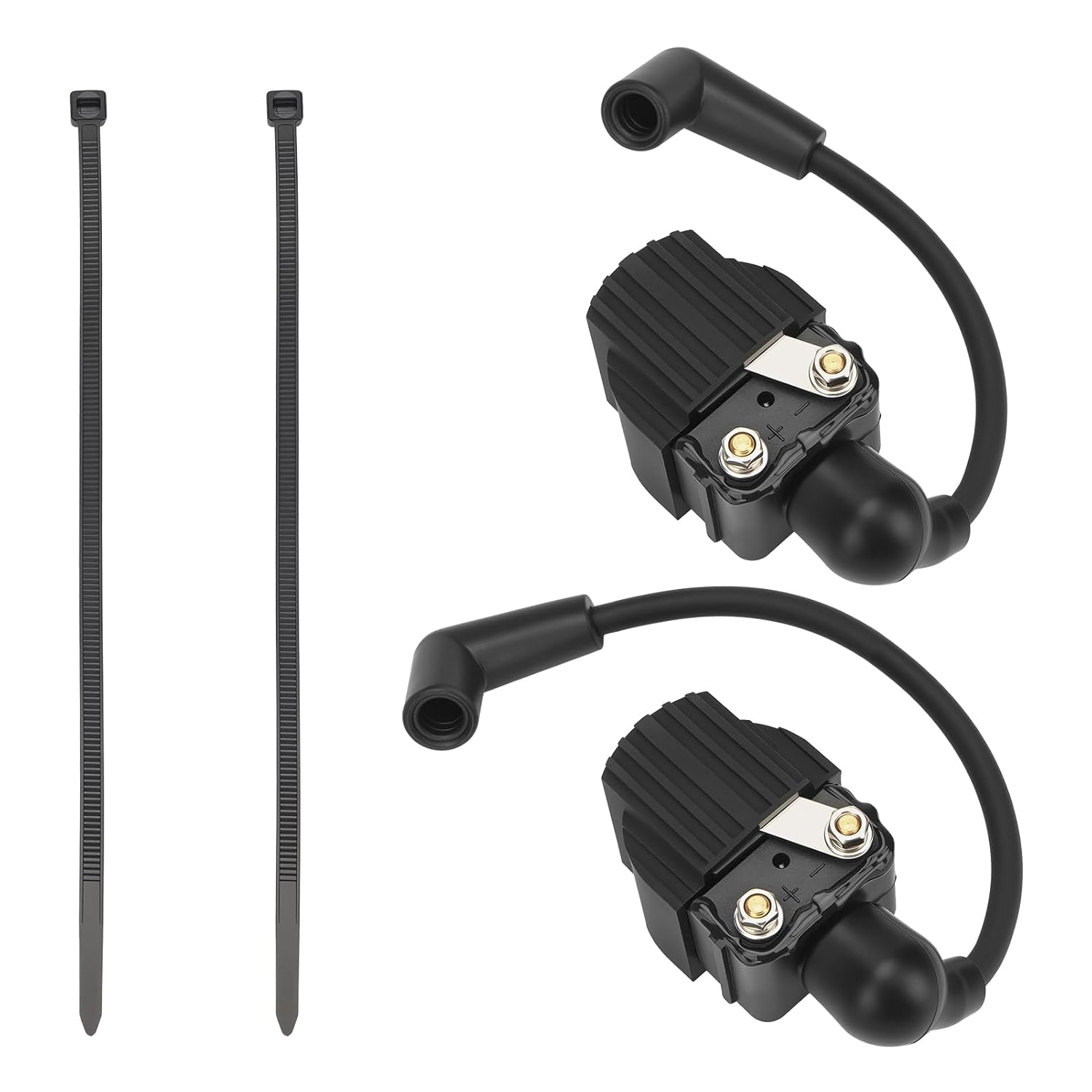 JAVIK Ignition Coil & Cable Set for Mercury Outboard 6HP-25HP | OEM 813715A2 832757A4 - Reliable Spark