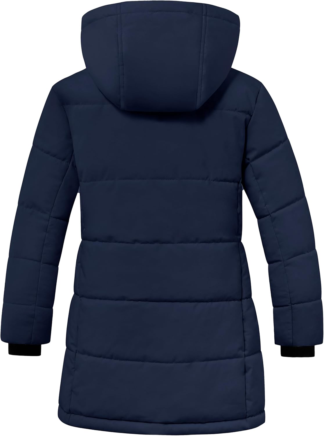 ZSHOW Girl's Winter Coats Hooded Outerwear Puffer Jacket Waterproof Warm Long Parka - Image 2