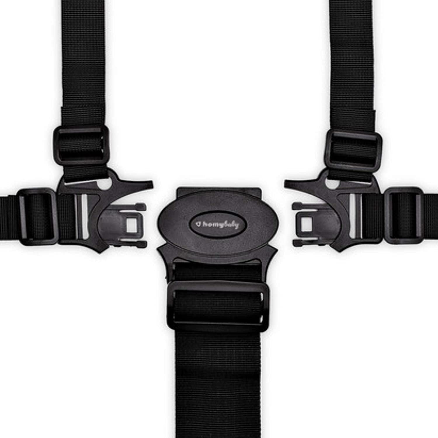 HOMYBABY® Sicherheitsgurt für Kinder - 5-Punkt-Gurt - Babygurt für Hochstuhl, Kinderwagen, Dreirad und Kindersitz im Auto - Kindergeschirr - Kinderschutzgurt, Universell