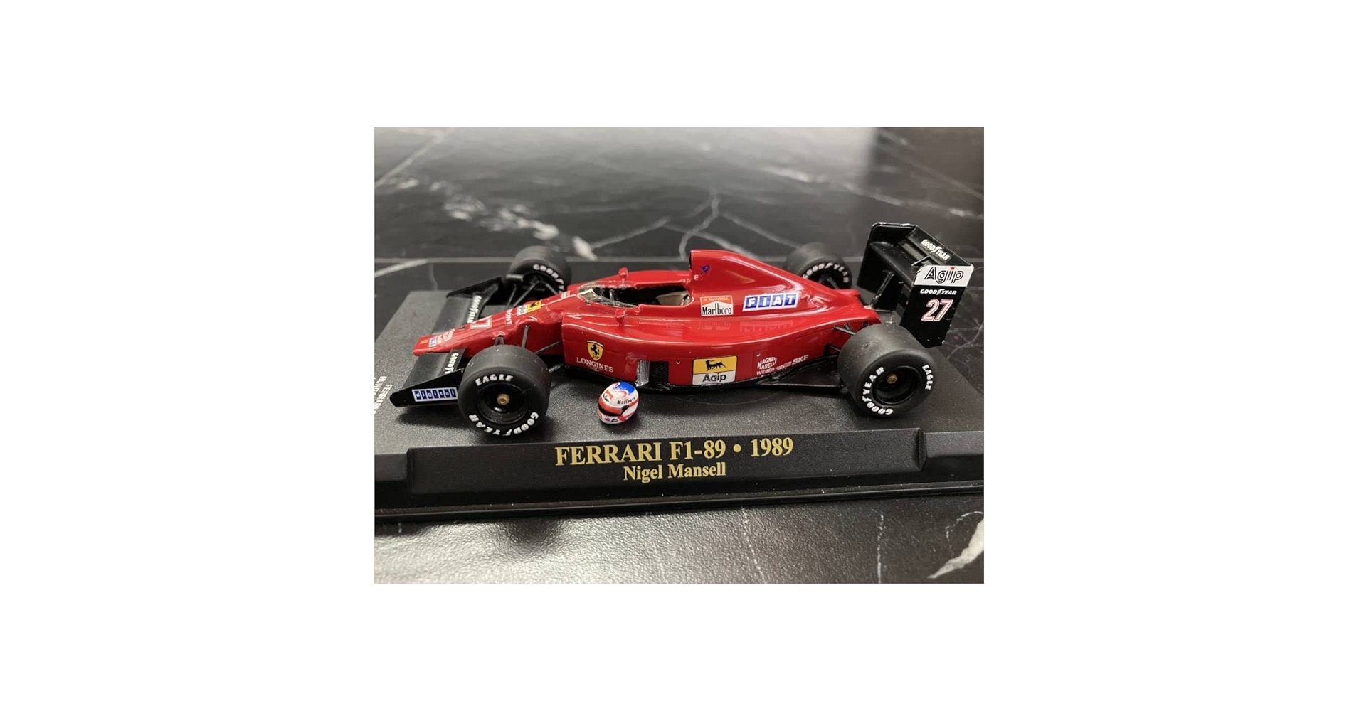 Amazon.co.jp: 1/43 タメオ フェラーリ F1 89 後期型 マンセル