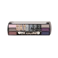 Vista 5 de L.A. COLORS Day to Night - Paleta de sombras de ojos, 12 colores, After Dark CES432