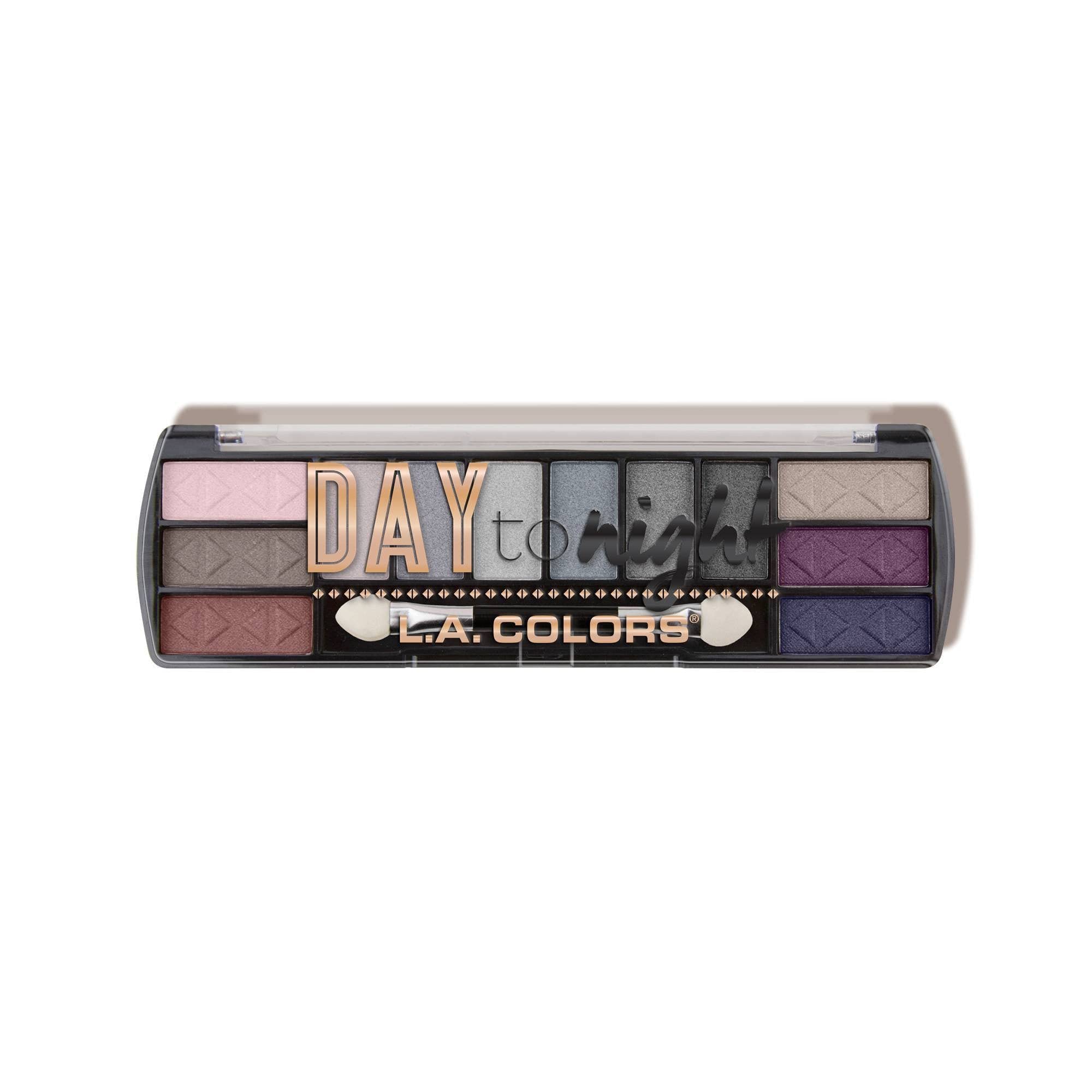 L.A. Colors Day to Night Eyeshadow Palette (CES431 Evening) by L.A. Colors