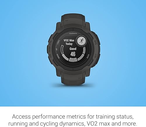 Miniatura 6 de Garmin Instinct 2 Standard Edition, reloj inteligente resistente para exteriores con GPS, grafito, monitor de frecuencia cardíaca, aplicaciones
