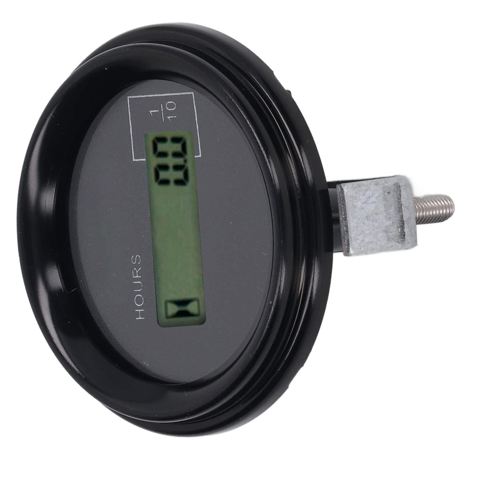 Koparka Timer Licznik Godzin Pilot Cyfrowy Wyświetlacz 12V 36V 0 99999,9H LCD Kompaktowy ABS (Do rundy)