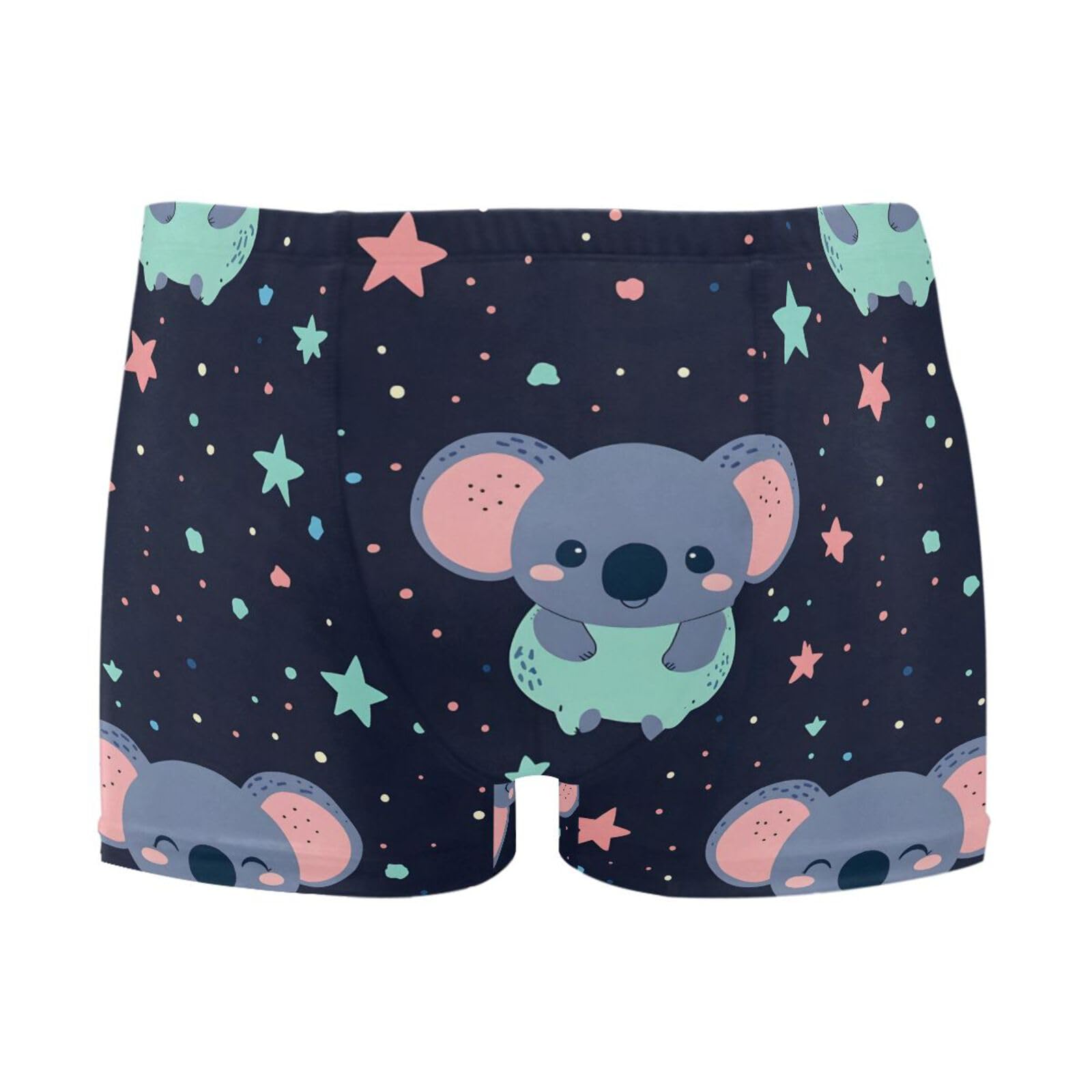 Men's Swim Briefs Cute Koala Swimsuit Swimwear Swim Trunk Square Leg for Men 3XL 202b8269