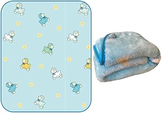Cobertor Bebê Infantil Jolitex Pelo Alto 0,90x1,10m Carneirinhos Azul