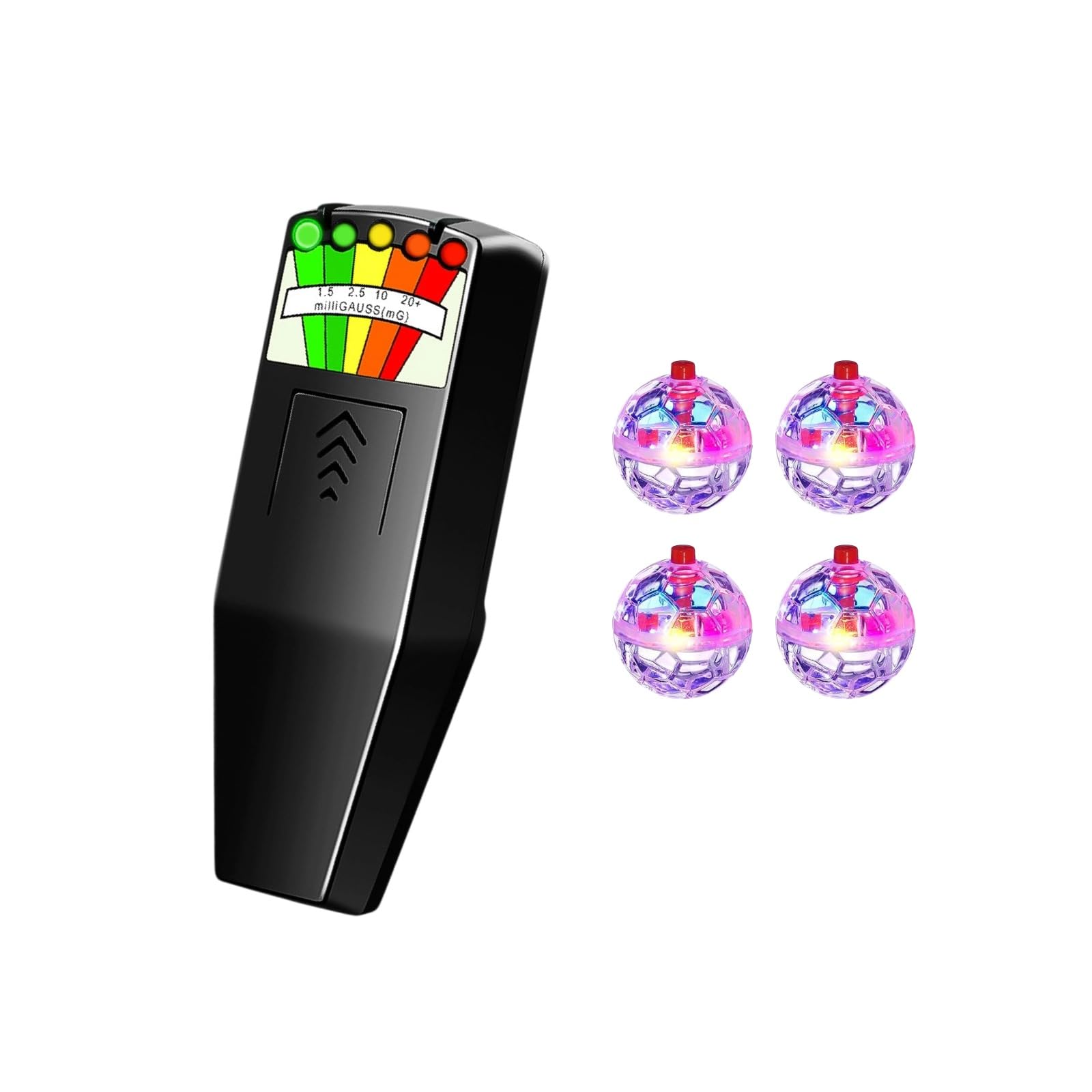 5-in-1 Ghost Hunting Starter Kit Review: EMF Meter and Motion Cat Balls for Beginners